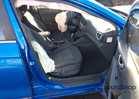 2018 Hyundai Ioniq Hybrid Sel from USA, damaged, VIN KMHC75LC3JU073591